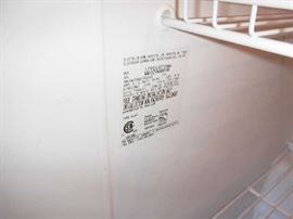Freezer info
