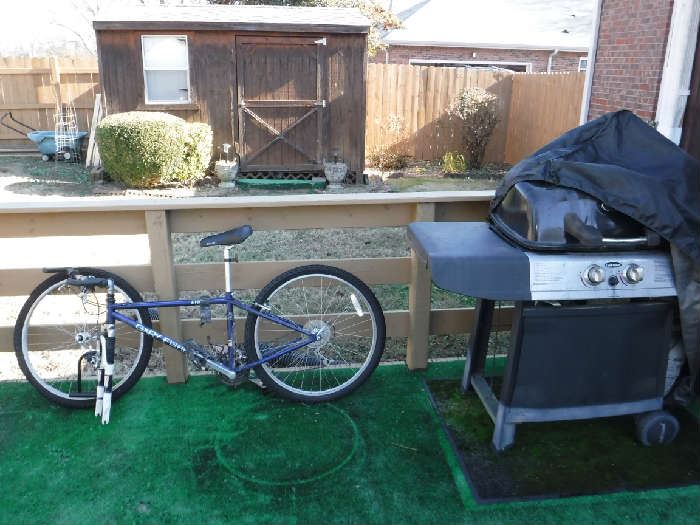 Gary Fisher bike that was stored and protected in the attic we pulled out last weekend.