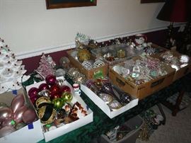 A selection of very glitzy balls!