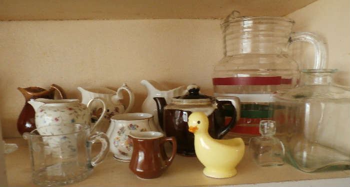 CREAMER AND PITCHER COLLECTION