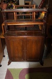 MID CENTURY ASIAN INSPIRED BUTLER BAR