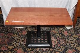 CAST IRON TABLE - HANDMADE