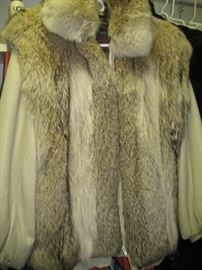 Women's fur and leather jacket from Bjorkman's