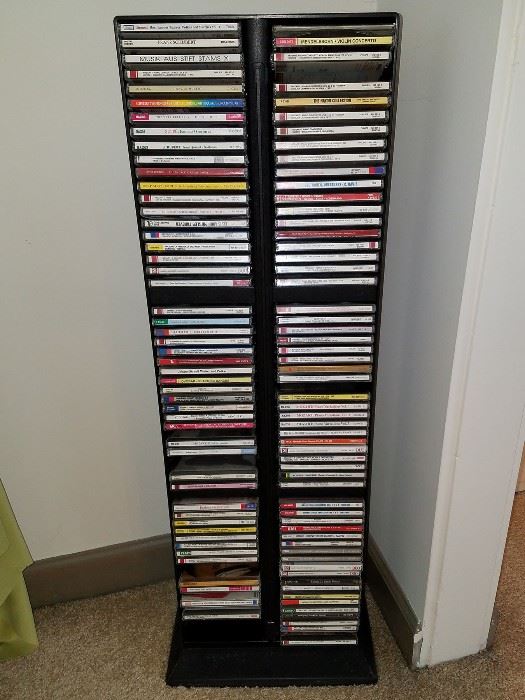 CD's and CD tower