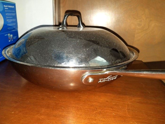 All-Clad chef wok with lid