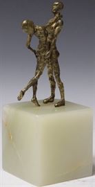 9203 - ROBERT HOUGHTALING, SCULPTURE OF DANCERS