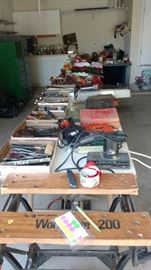 Tools, workbench