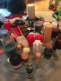 Need some candles?  Lots of red ones for the holidays.
