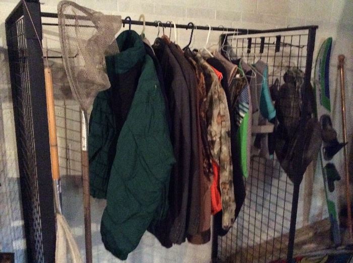 Hunting clothes, vests, suits