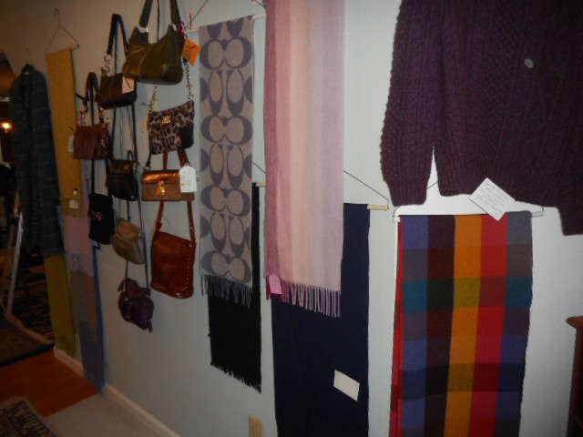 MORE BAGS, CASHMERE SCARVES