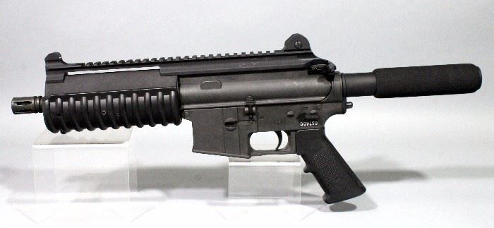 Bushmaster Carbon-15 Pistol, 9mm, SN# D09190, With 4-30 Round Mags, Box And Paperwork