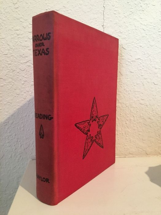 Book of Arrows over Texas by Robert S. Reading of Navarro County, Texas