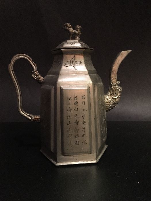 Old Chinese Pewter