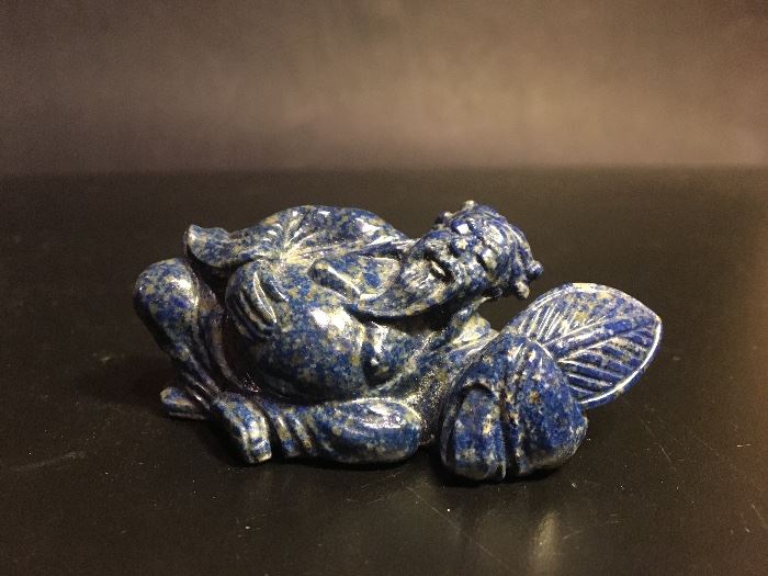 Chinese carving Lapis Lazuli carving 