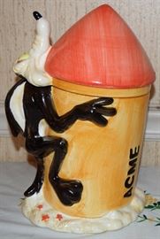 Wile E Coyote Cookie Jar