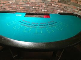 Black jack table