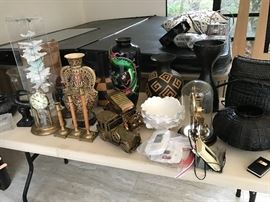 Interesting array of decorative accessories 