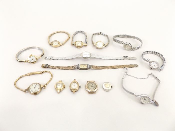 Lot of Women's Antique/Vintage Wrist Watches

