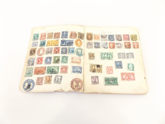 Antique US and Foreign Stamp Collection
