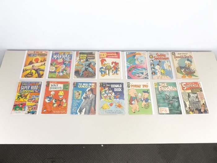 14 Vintage Comic Books
