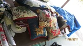 Christmas Pillows and Wrapping Paper