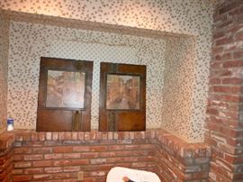 Scenes of Venice on Metal 