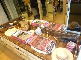 Men's designer silk ties 