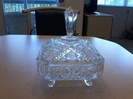  Waterford Crystal Covered Candy dish  http://www.ctonlineauctions.com/detail.asp?id=666427