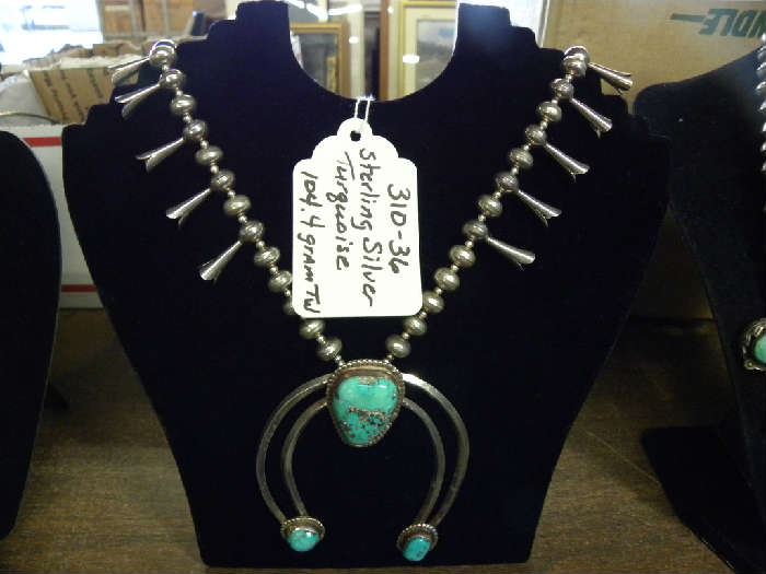 Sterling Silver & Turquoise 