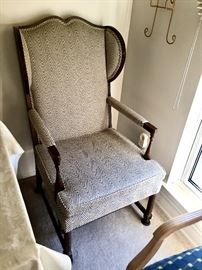 Custom upholstery vintage chair