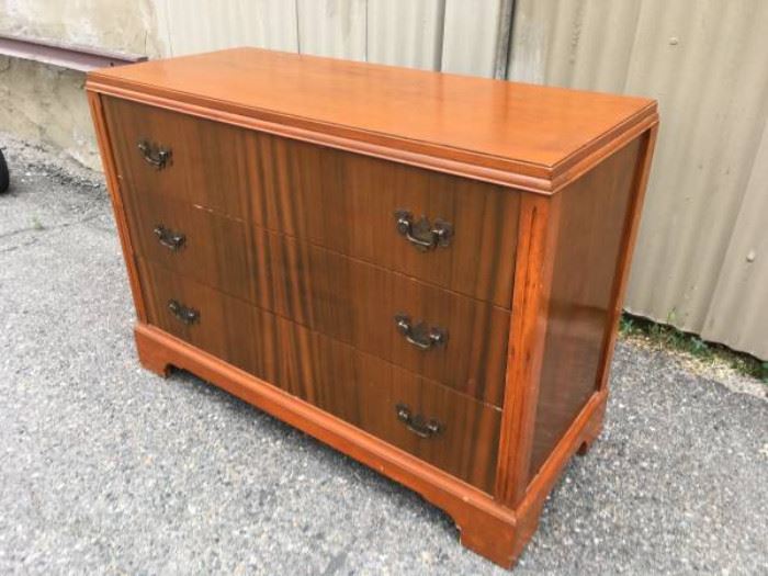 Beautiful antique 3 drawer dresser.  Just $32.25 on Saturday!