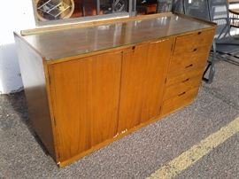 Fantastic 10 drawer vintage Dresser / credenza, would make a great TV Stand or Vanity, only $25 on Saturday!