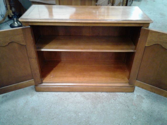 Great solid wood vintage cabinet, only $25 on Saturday!