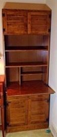  Ethan Allen Secretary Cupboard 