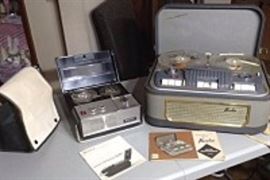  Norelco And Sony Recorders Vintage 