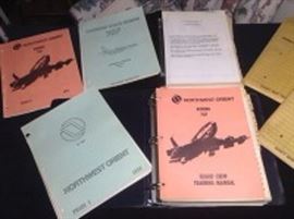  NW Orient Boeing 707 Crew Training Manual