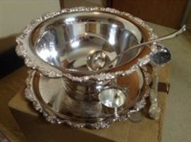  Towle Silver Punch Bowl