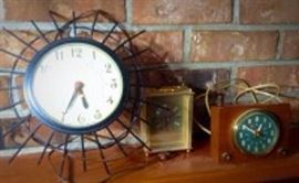  United And Westclox Clocks