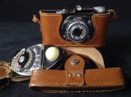 Argus Camera And Norwood Light Meter 
