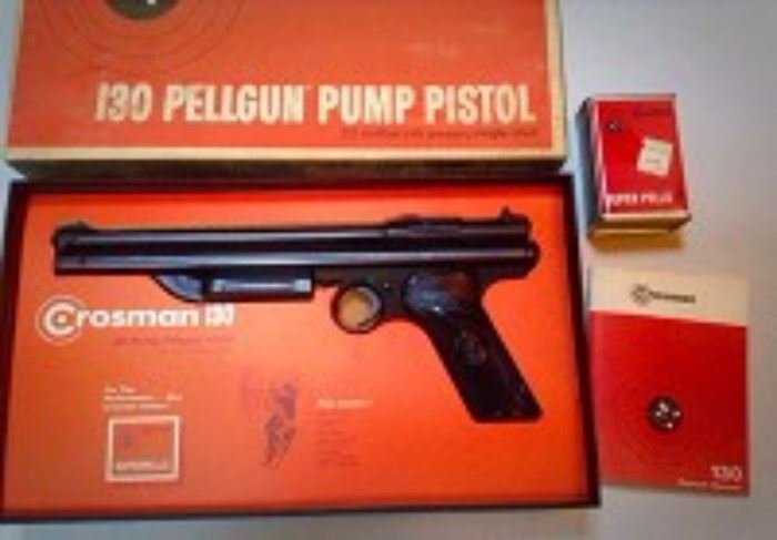 Crosman 130 Pellgun Pump Pistol 