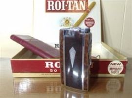 Ronson Case Lighter Pocket Pal Art Deco 