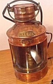 Tung Woo Stern Ships Lantern Copper 
