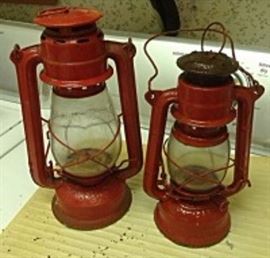 Vintage Railroad Lanterns 