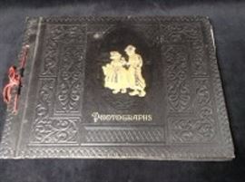 War Travel And Postcards Album Vintage 