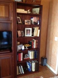 4 Piece Bookshelf / Entertainment unit - each unit sold separately - Custom made for owner by Hardwood Artisans / Arlington VA - This Section $ 180.00