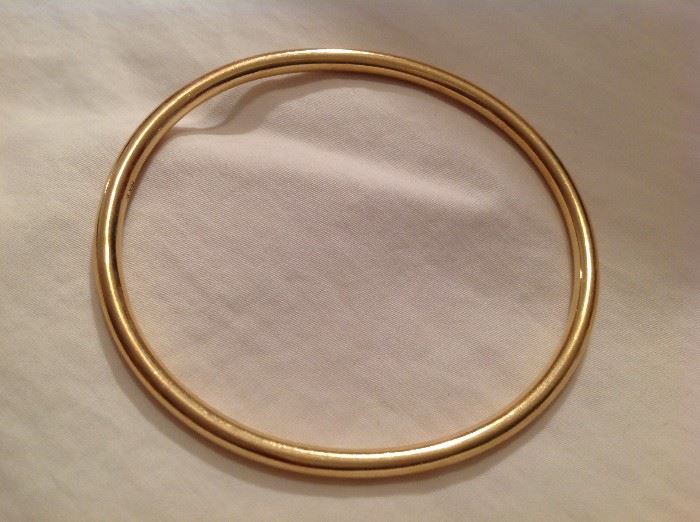 14 kt gold bracelet - 8.5" - 7 grams weight - $ 160.00
