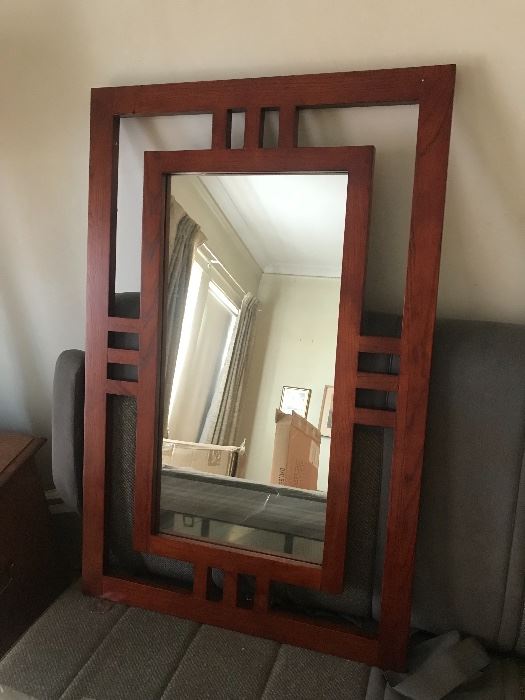Brand new wall mirror - taken out of box to photograph!