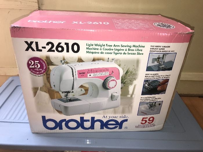 Brother XL-2610 sewing machine - brand new in box - never opened!