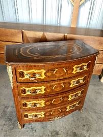 Gorgeous Revival Piece w/Inlay & Bookmatching Detail