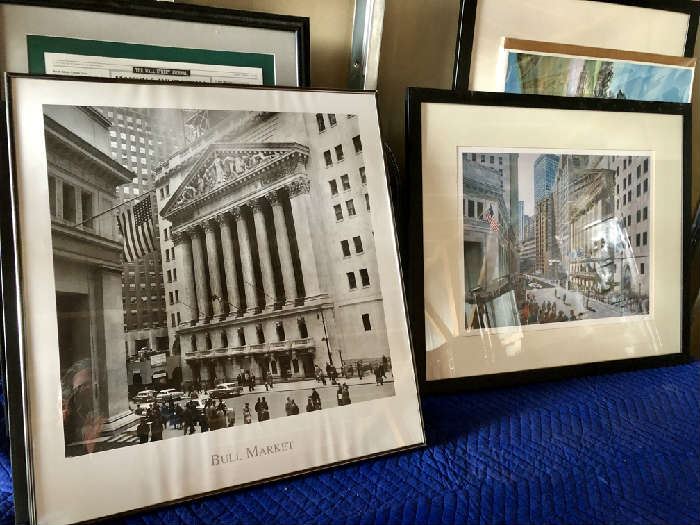 New York Stock Exchange Framed Prints